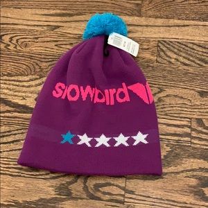Snow bird star hat